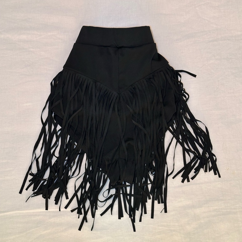 Black Cowgirl Costume Bottoms